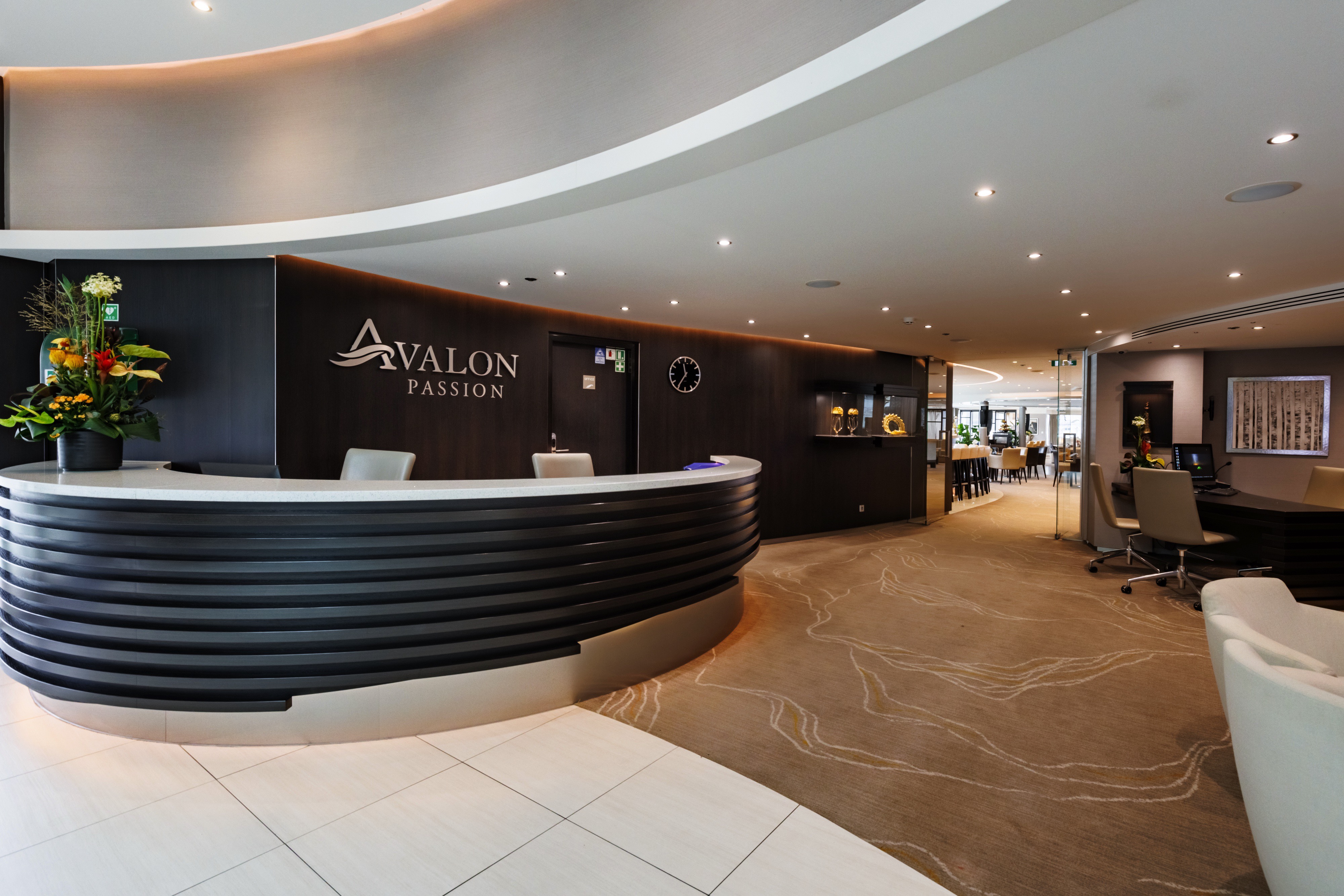 ©Avalon Waterways Avalon Passion Reception & Lobby 1